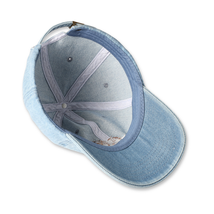 Cavalier King Charles Dog Embroidered Denim Baseball Cap