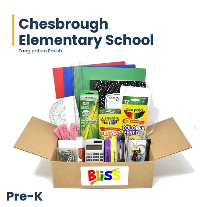 Chesbrough Elementary School Pre-K School Supply Kit