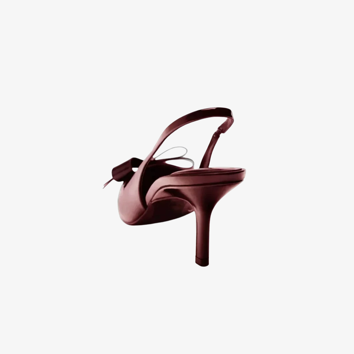 Chic Butterfly Bow Pointed Heels