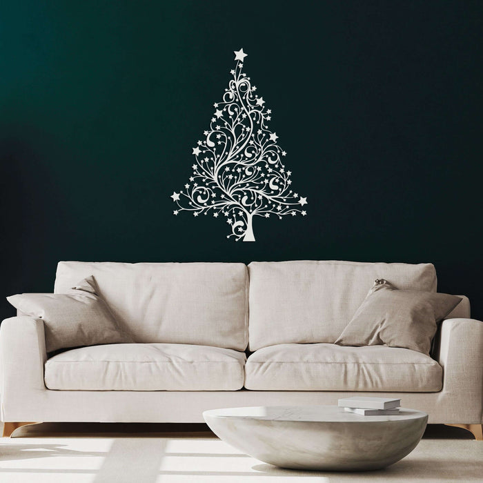 Christmas Tree Metal Wall Art - Decor available at Dekadron for $134.90
