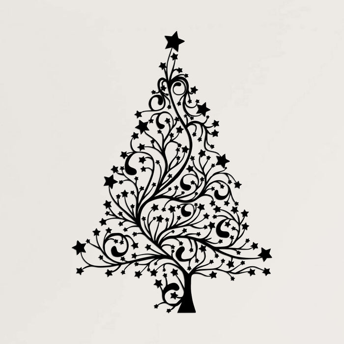 Christmas Tree Metal Wall Art - Decor available at Dekadron for $129.90