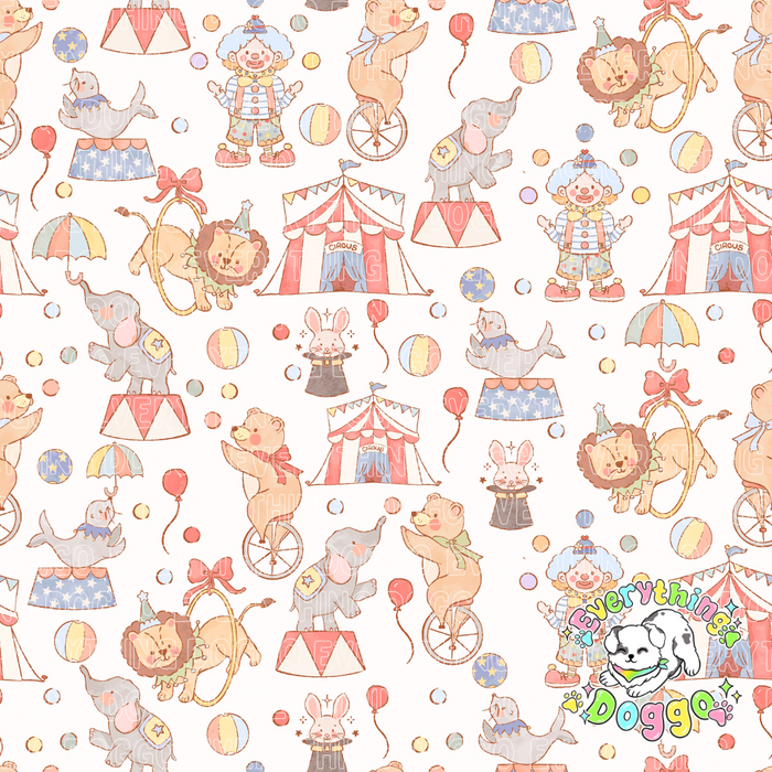 Circus Animals (March Monthly Mystery) - Bandana
