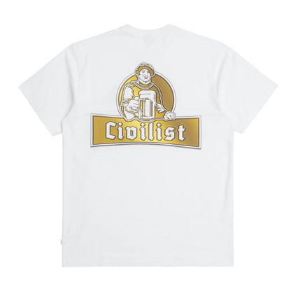 Civilist - Schulle Chrome Tee (White)