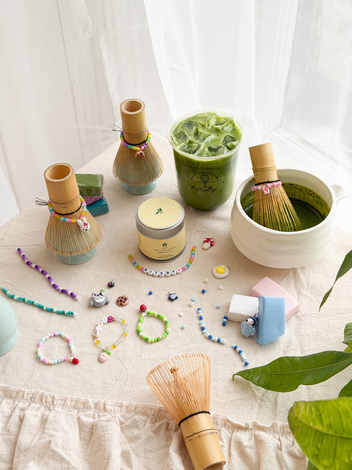 Clay Chasen Charm + Matcha Workshop