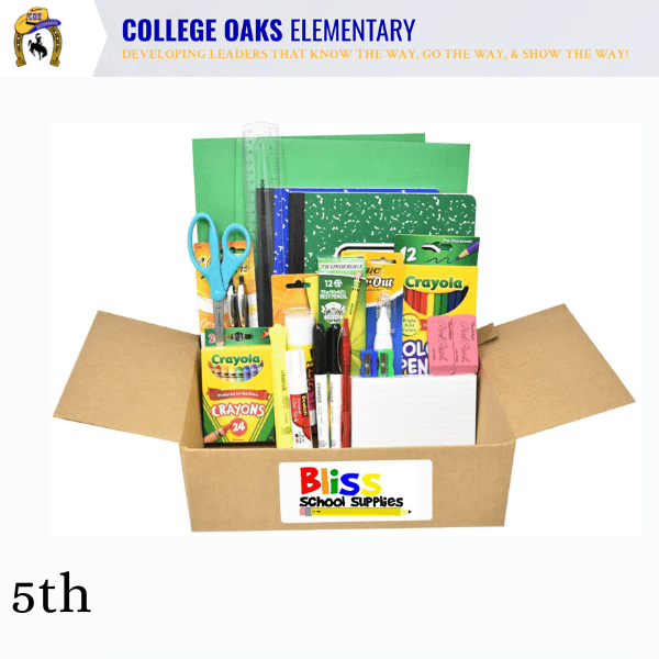 College Oaks Elementary - Fifth Grade