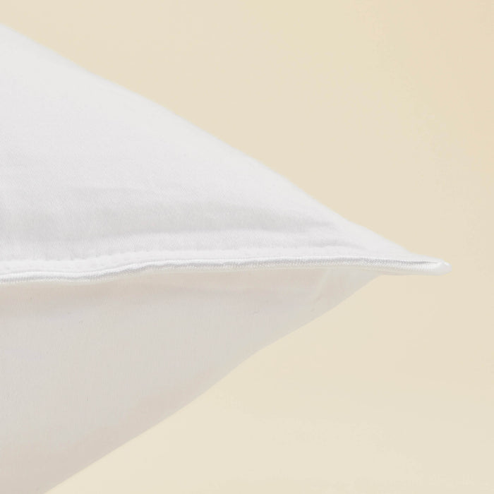 A close up shot of the Slumber Cloud Core Down Alternative Pillow