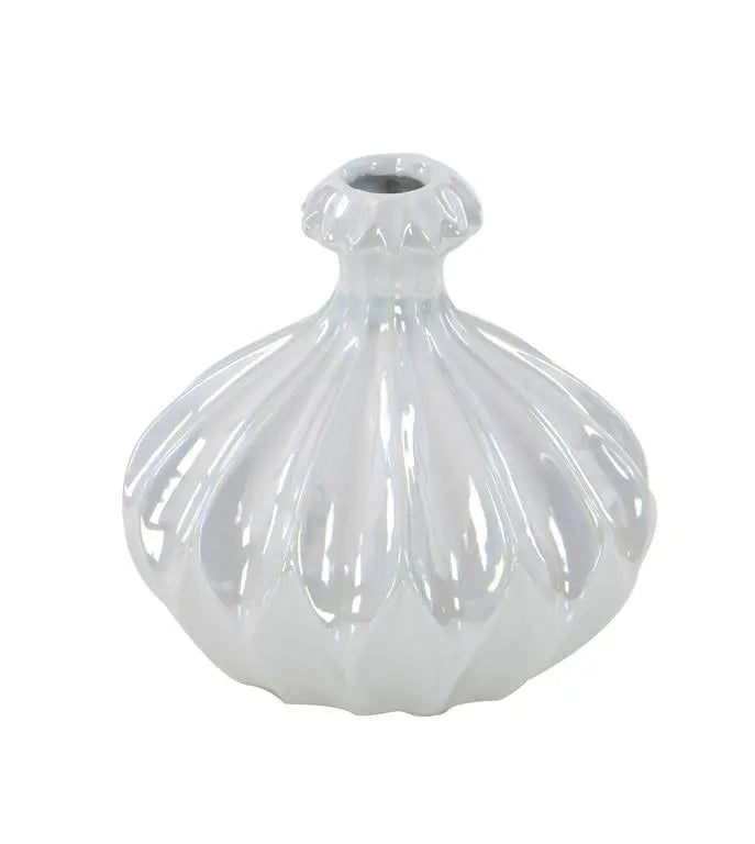 Cream Ceramic Modern Vase
