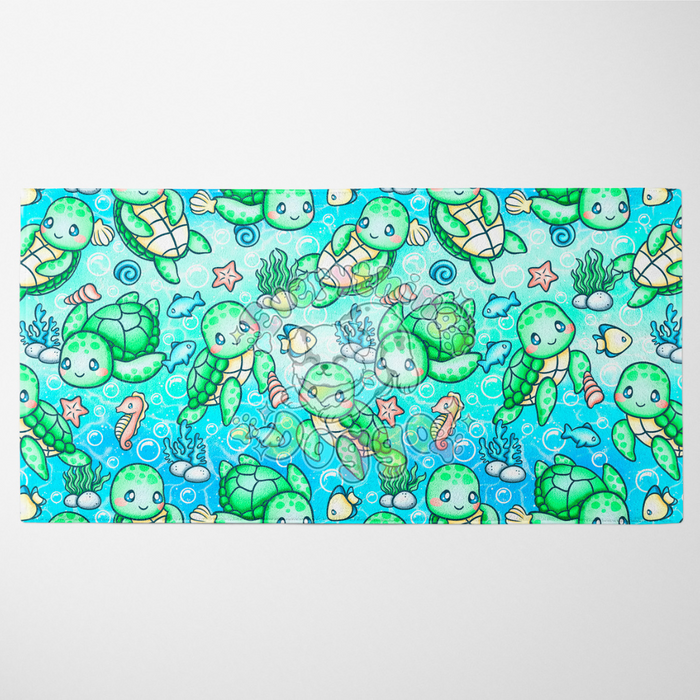 Cute Turtles - Towel