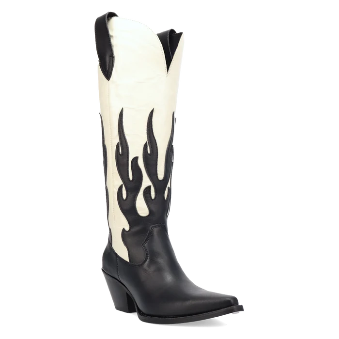 Dingo Burnin' Love - Women's Leather Cowgirl Boots