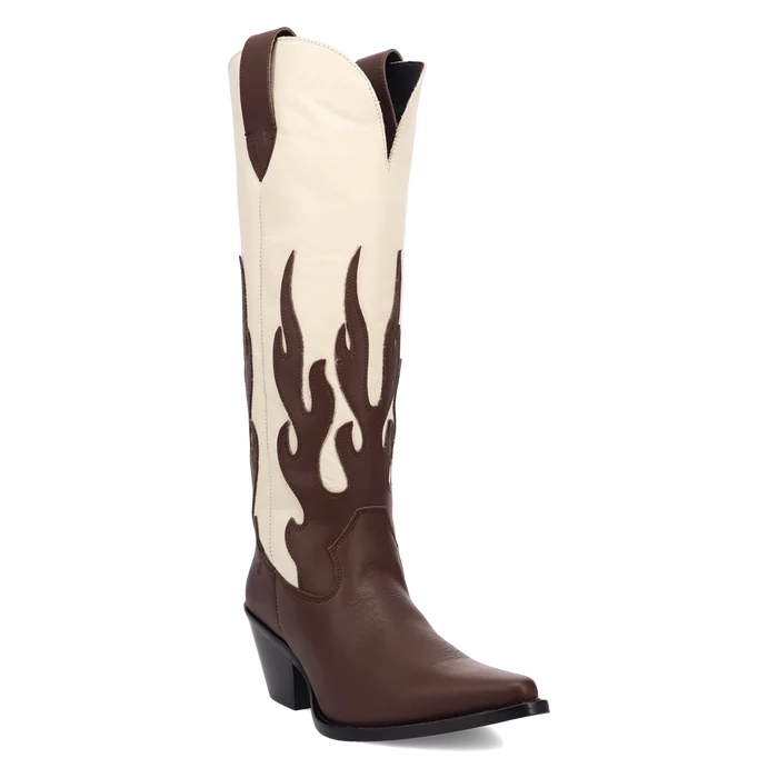 Dingo Burnin' Love - Women's Leather Cowgirl Boots