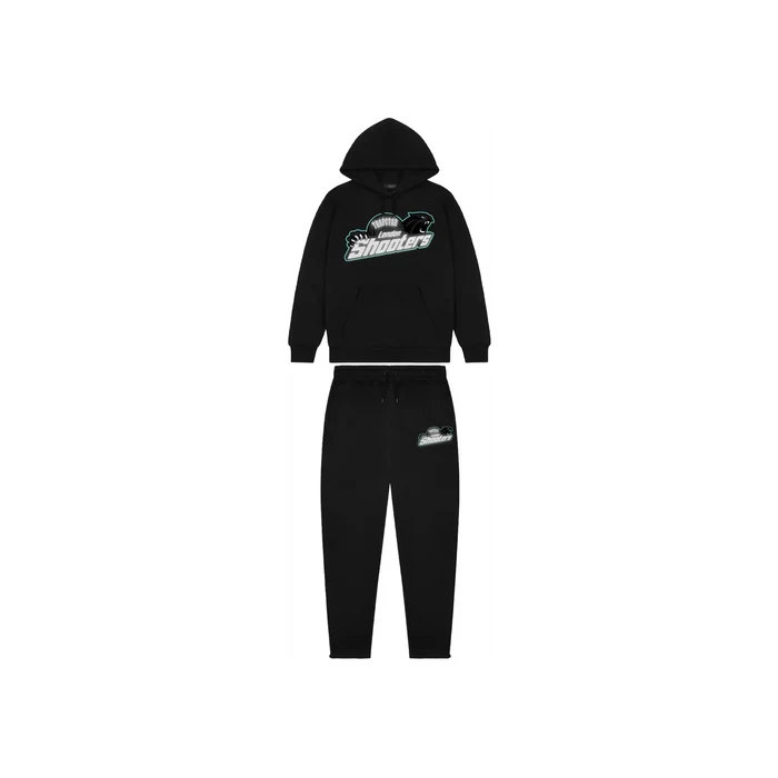 Dres Trapstar Shooters Reflective Tracksuit Black TRAPSTAR Dresy