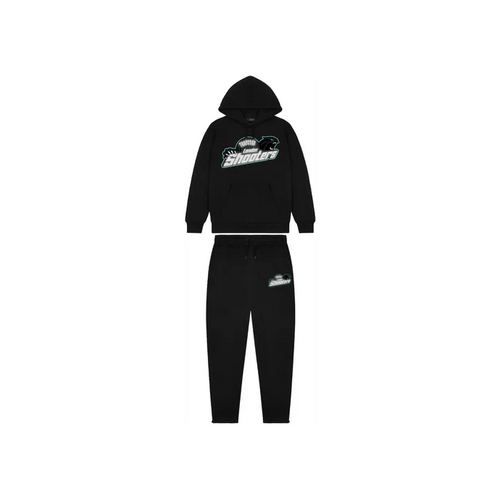 Dres Trapstar Shooters Reflective Tracksuit Black TRAPSTAR Dresy
