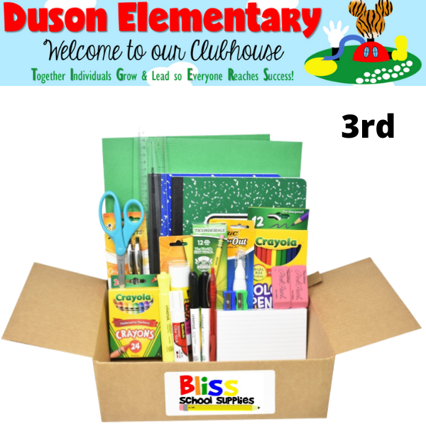 Duson Elementary - Third Grade