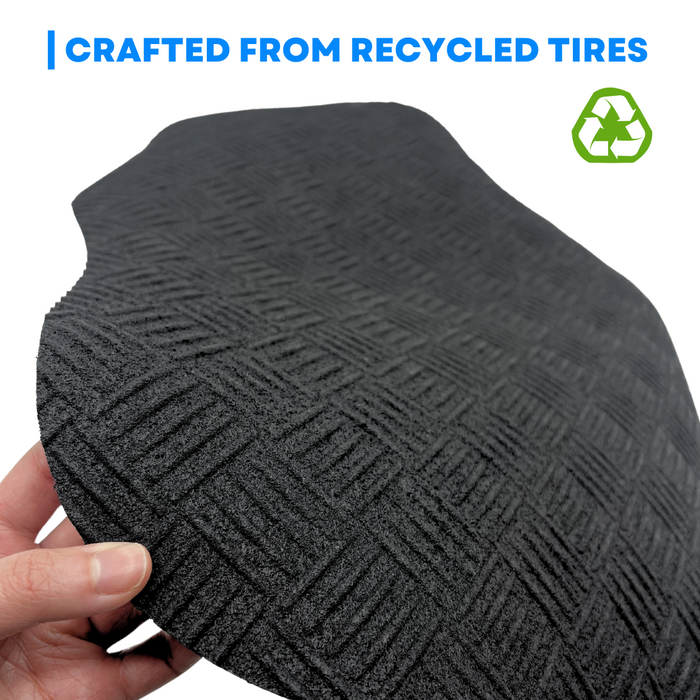 Eco Friendly Universal Car Mat - 4pc Full Set