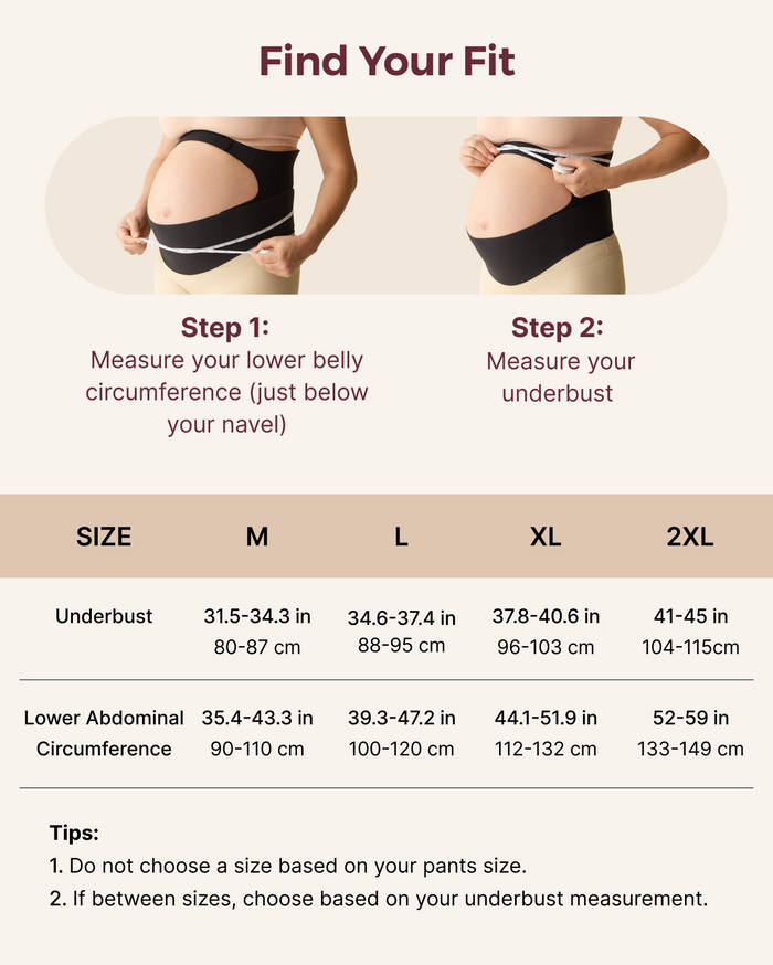 Ergonest Maternity Belly Band & High Waist Pregnancy Underwear Bundle