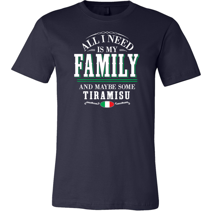 Family and Tiramisu Shirt