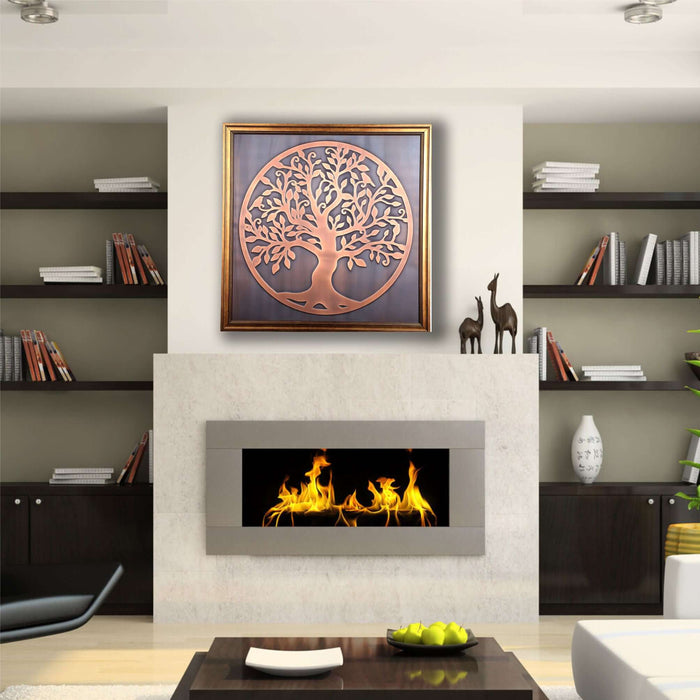 Family Tree Copper Wall Art - Artwork available at Dekadron for $79.90