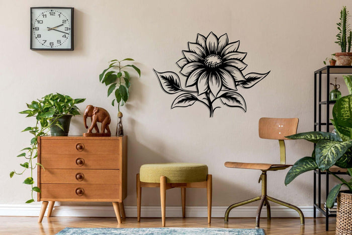 Flower Metal Wall Art - Decor available at Dekadron for $109.90