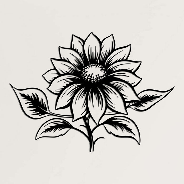 Flower Metal Wall Art - Decor available at Dekadron for $109.90