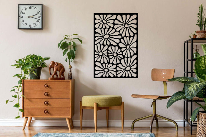 Flowers Metal Wall Art - Decor available at Dekadron for $109.90