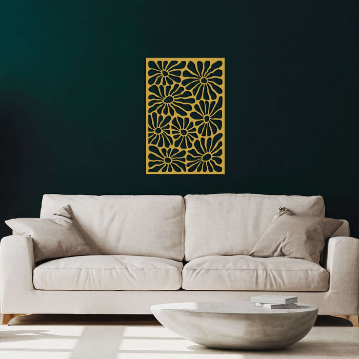 Flowers Metal Wall Art - Decor available at Dekadron for $114.90