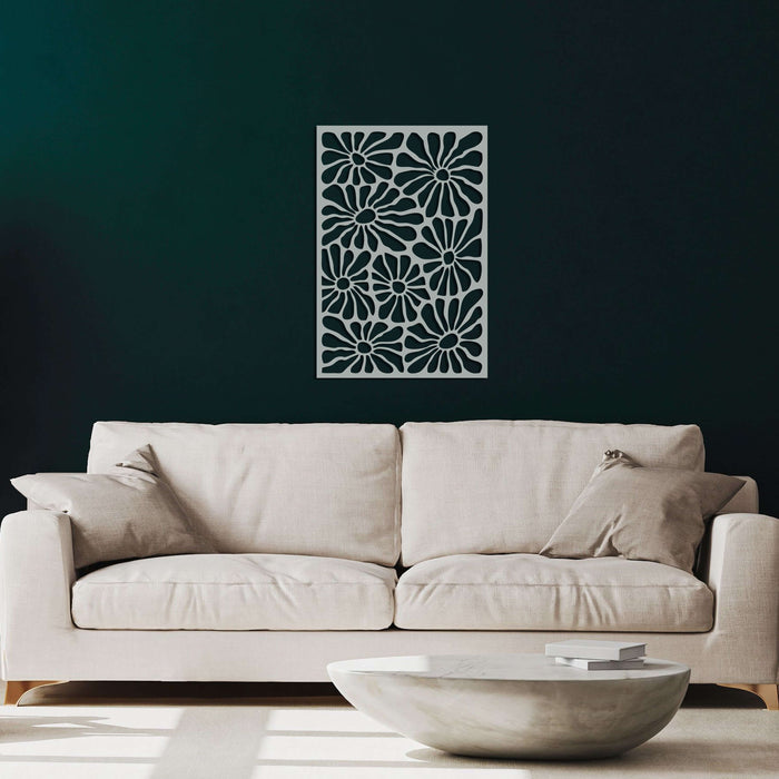 Flowers Metal Wall Art - Decor available at Dekadron for $114.90