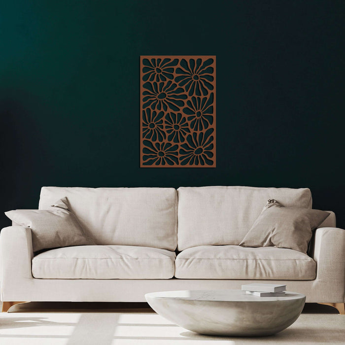 Flowers Metal Wall Art - Decor available at Dekadron for $114.90