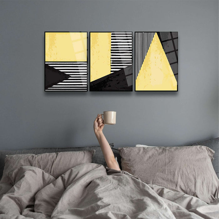 Geometric Design Wall Decor - Artwork available at Dekadron for $299.90