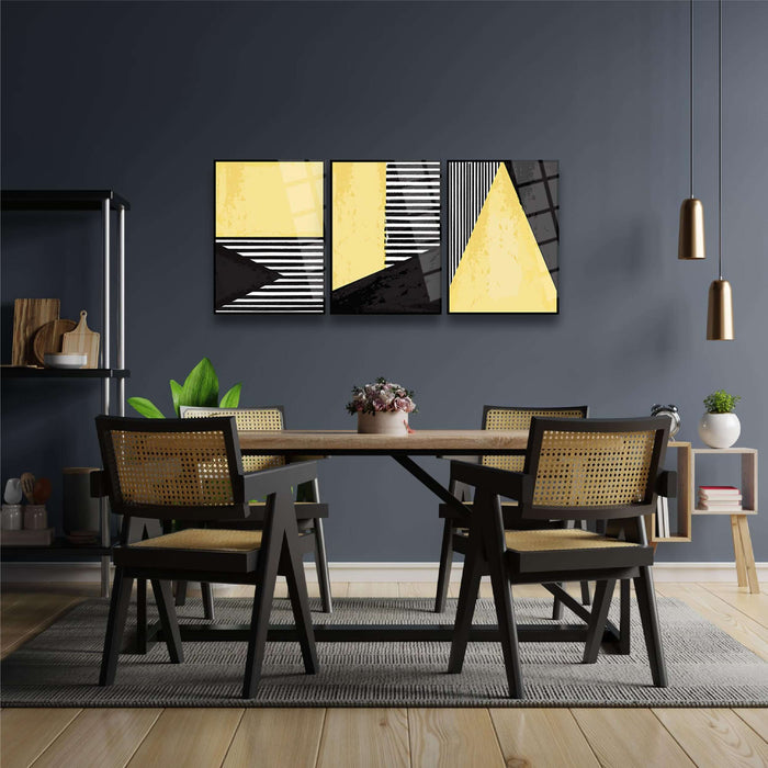 Geometric Design Wall Decor - Artwork available at Dekadron for $449.90