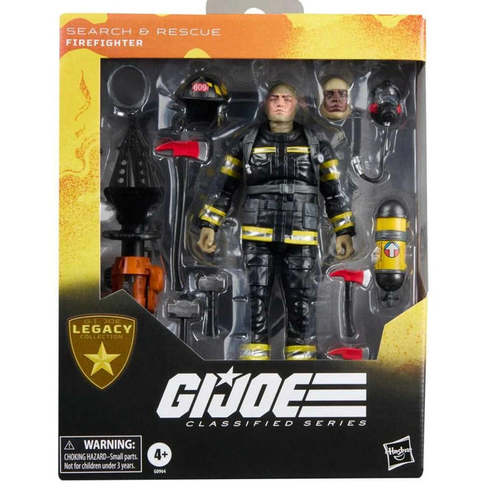 G.I. Joe Classified Series Search & Rescue Firefighter Action Figure