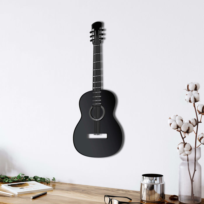 Guitar Metal Wall Art - Decor available at Dekadron for $79.90