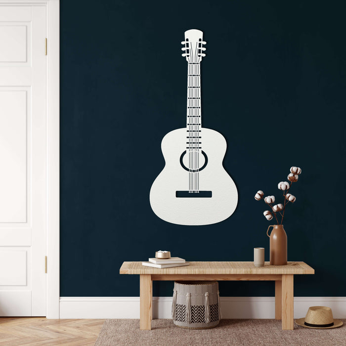Guitar Metal Wall Art - Decor available at Dekadron for $69.90