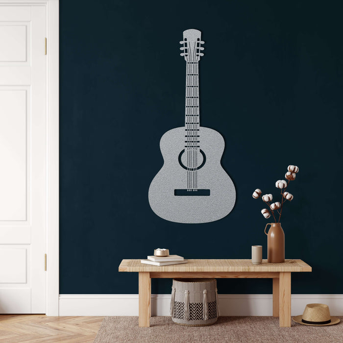 Guitar Metal Wall Art - Decor available at Dekadron for $69.90