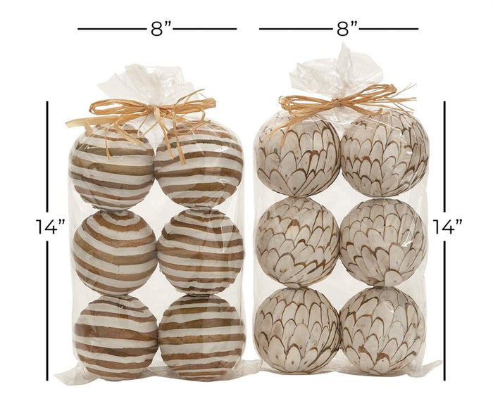 HANDMADE ORBS & VASE FILLER WITH VARYING DESIGNS