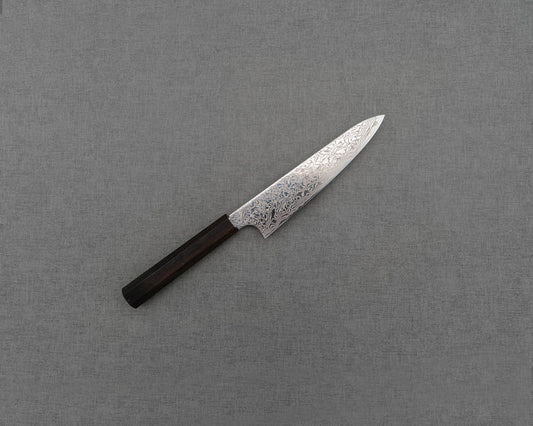 Hatsukokoro "Ginga" ATS-34 Mirror Damascus 150mm Petty