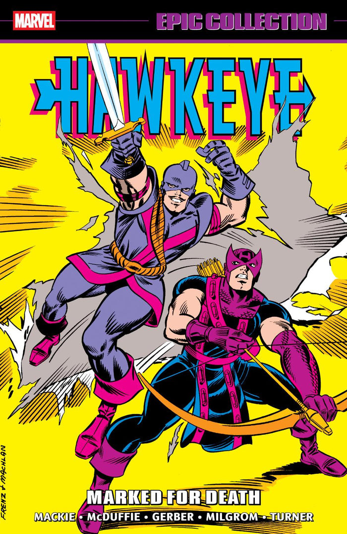HAWKEYE EPIC COLLECTION MARKED FOR DEATH TP