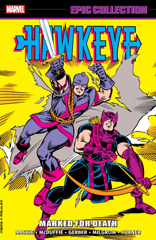 HAWKEYE EPIC COLLECTION MARKED FOR DEATH TP