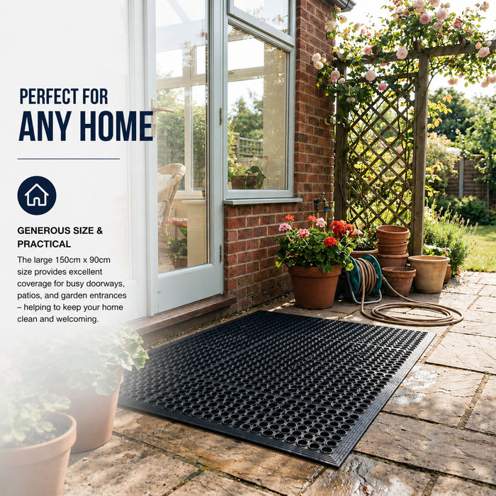 Heavy Duty Entrance Mat - Rubber Ring Floor Mat
