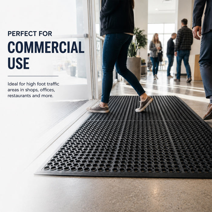 Heavy Duty Entrance Mat - Rubber Ring Floor Mat