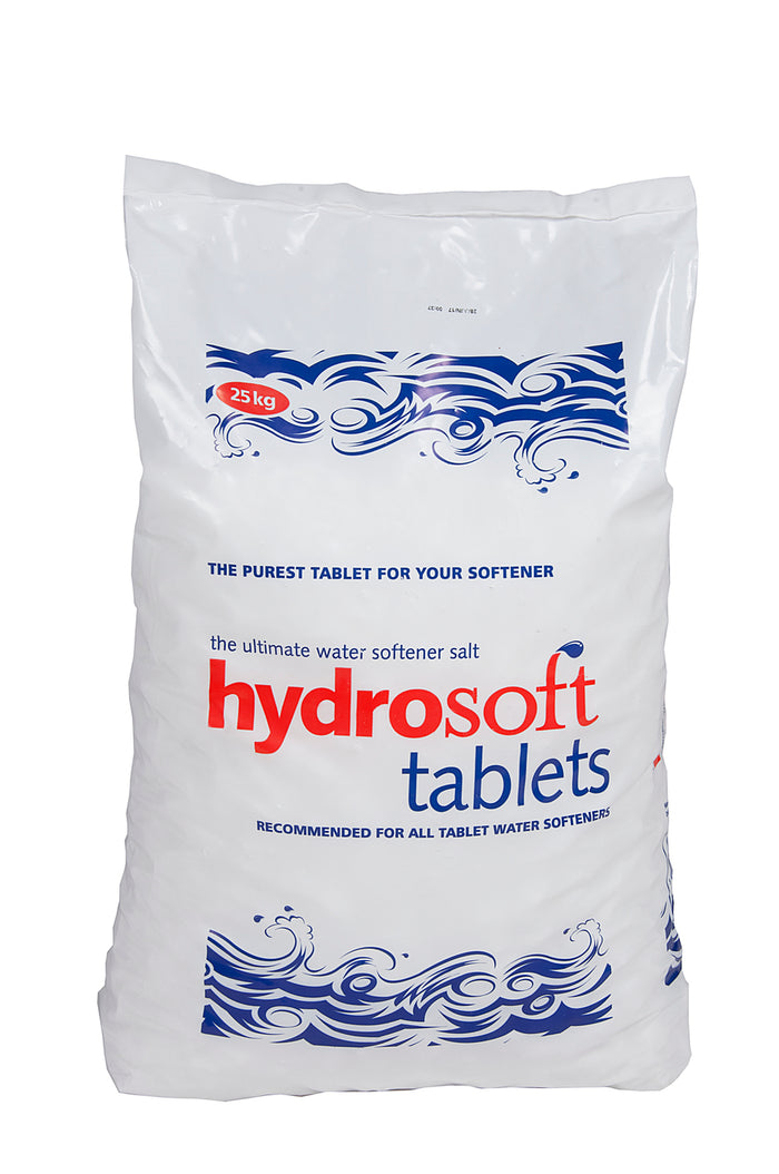 Hydrosoft Water Softening Salt Tablets 25kg - Pack of 2