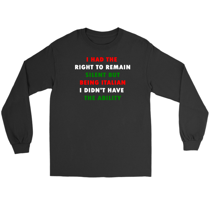 I Had the Right to Remain Silent II Women's Shirt