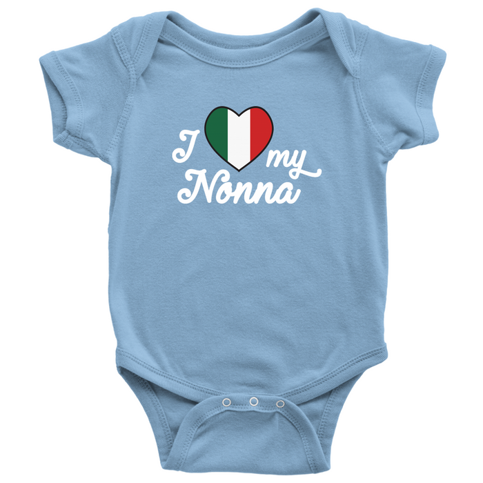 I love my nonna baby onesie bodysuit