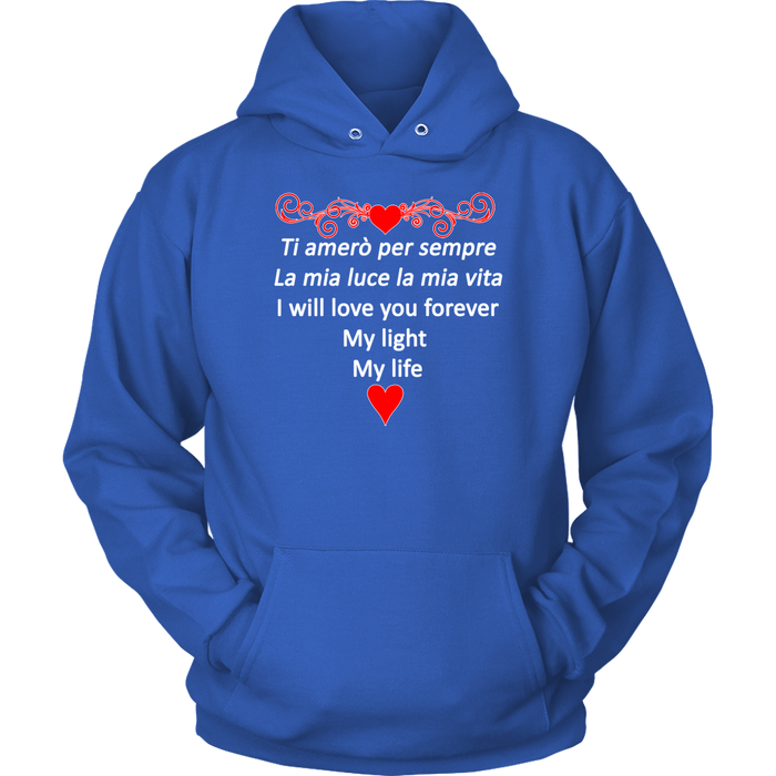 Unisex Hoodie / Royal Blue / S