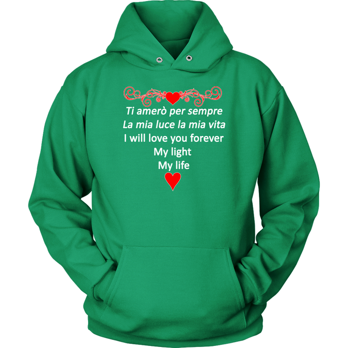 Unisex Hoodie / Kelly Green / S