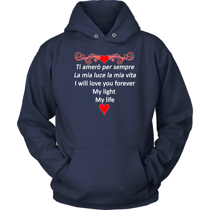 Unisex Hoodie / Navy / S