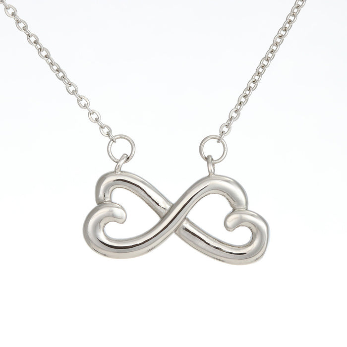 Infinity Hearts Necklace to Sweetheart