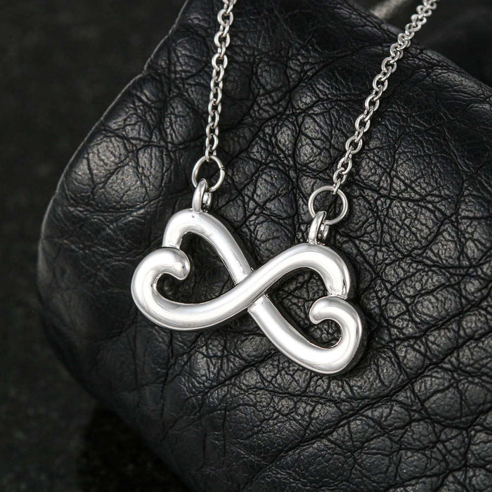 Infinity Hearts Necklace to Sweetheart