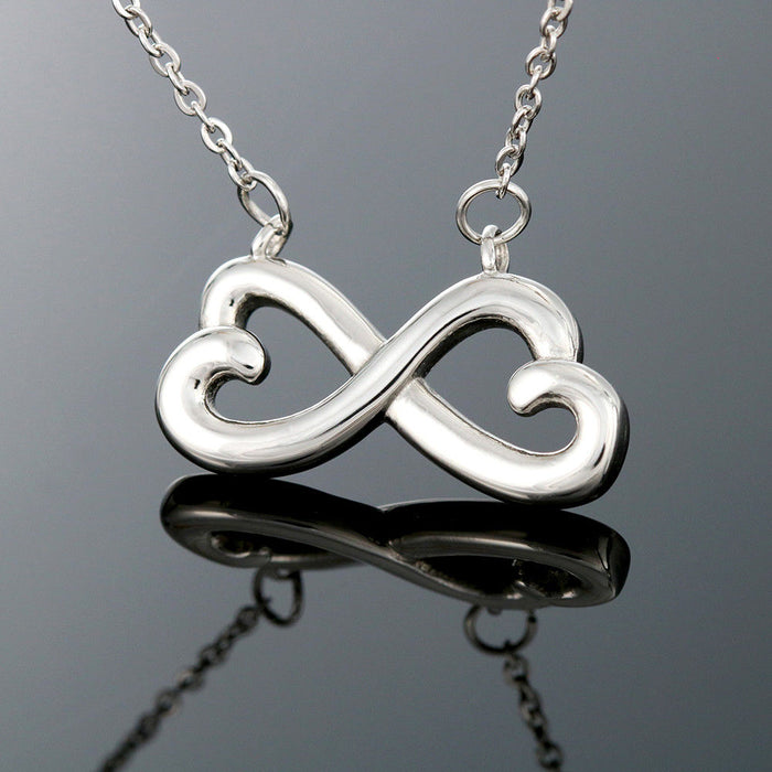 Infinity Hearts Necklace to Sweetheart