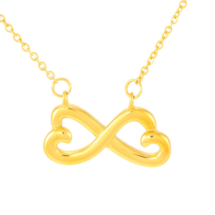 Infinity Hearts Necklace to Sweetheart