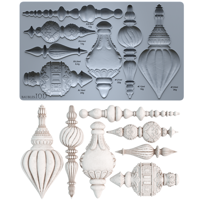 IOD Decor Mould Baubles by Iron Orchid Designs